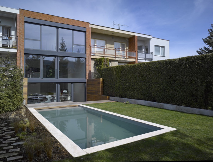 Přestavba řadového domu od ateliéru Stempel & Tesar architekti