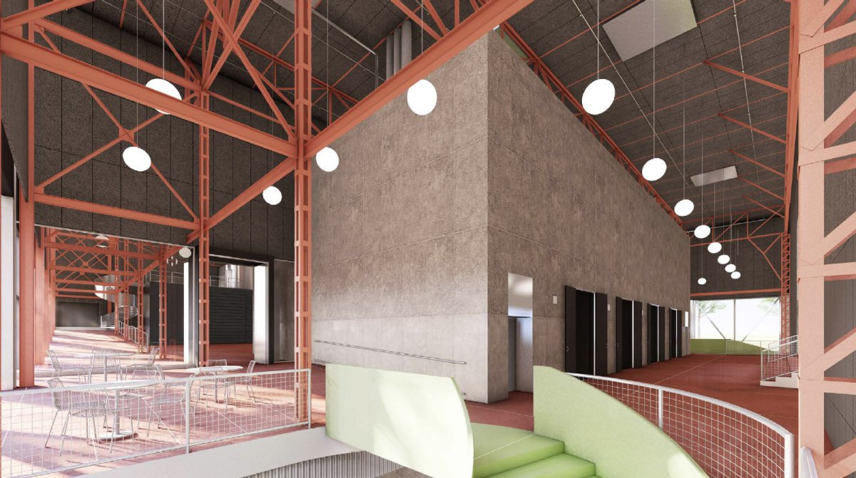 Návrh rekonstrukce Velkého kina podle re:architekti