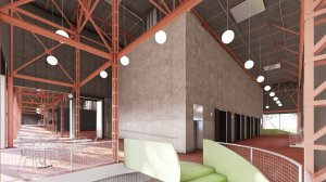 Návrh rekonstrukce Velkého kina podle re:architekti
