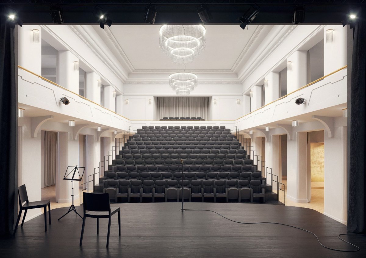 Revitalizace areálu Sokolovny v Rokycanech, Rusina Frei architekti / Martin Rusina, Martin Frei, Gabriela Sládečková, vizualizace