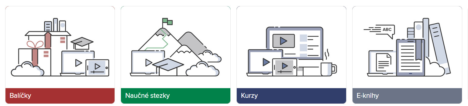 CEGRA Learn aktuálně nabízí kurzy roztříděné do čtyř programů.