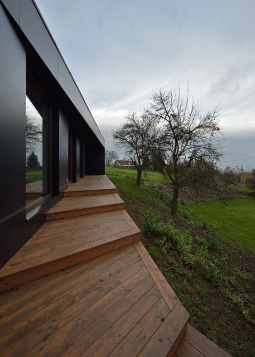 3+1 architekti, Přístavba rodinného domu v Bořislavi – foto