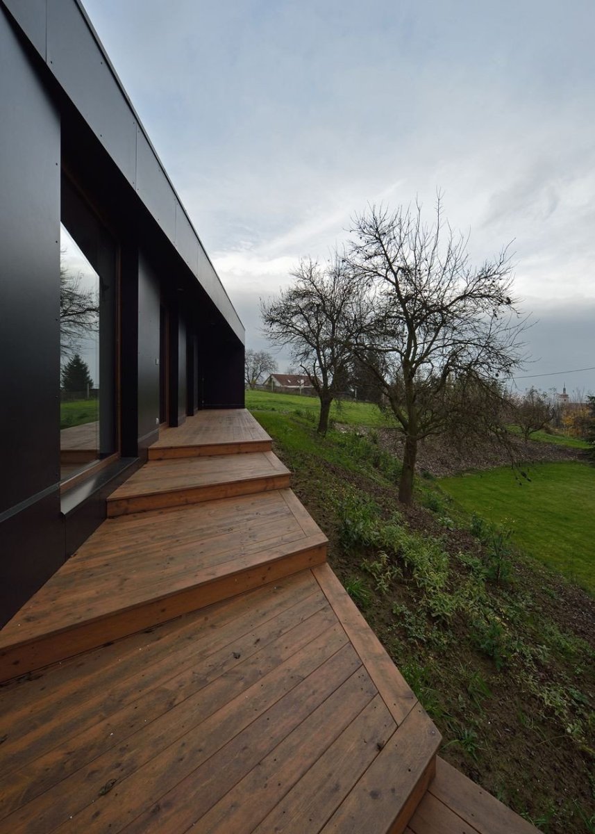 3+1 architekti, Přístavba rodinného domu v Bořislavi – foto