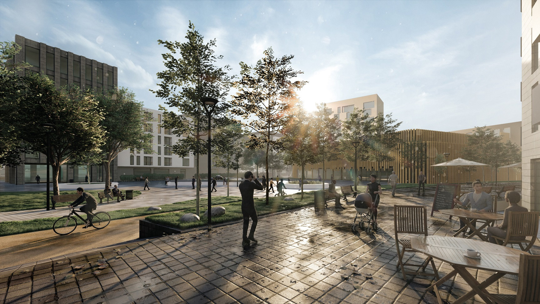 Ružinov Tomášikova Trnavská, Lukáš Bíma a Jakub Čerešník. Zdroj: Fakulta architektury ČVUT