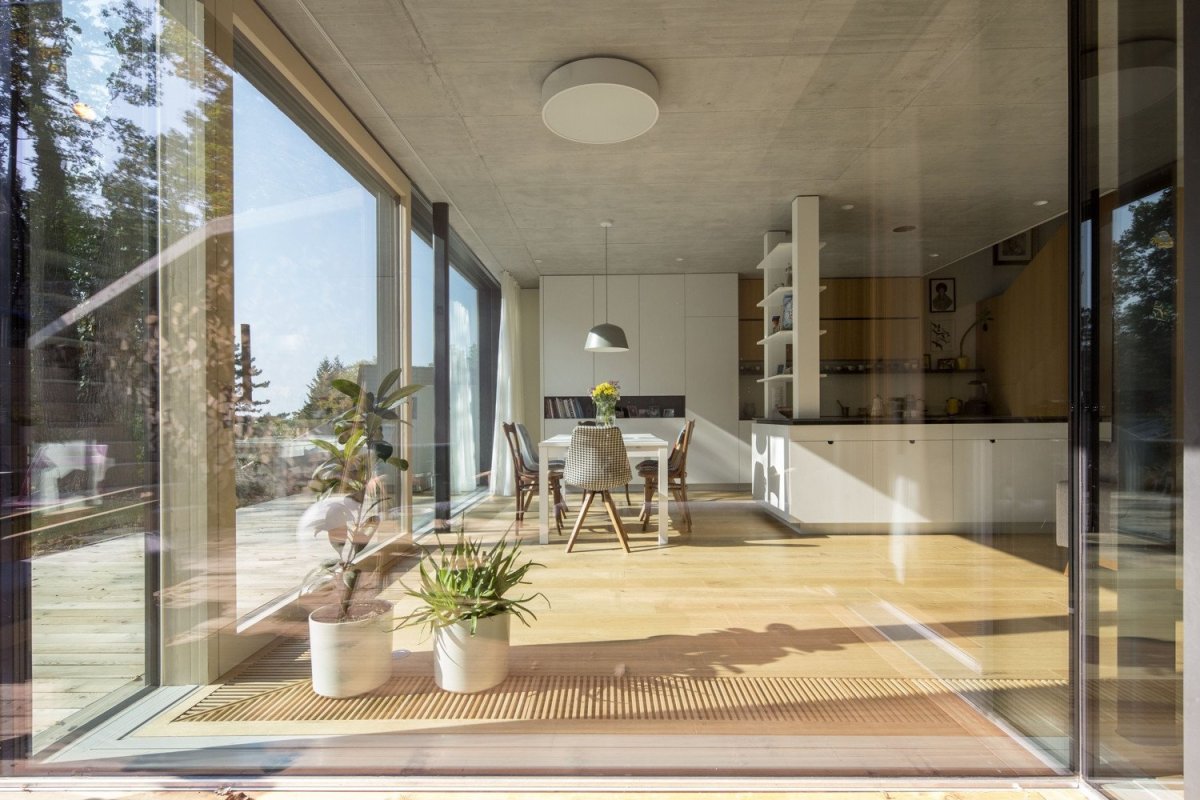 Dvojdům v lese, Architekti.sk