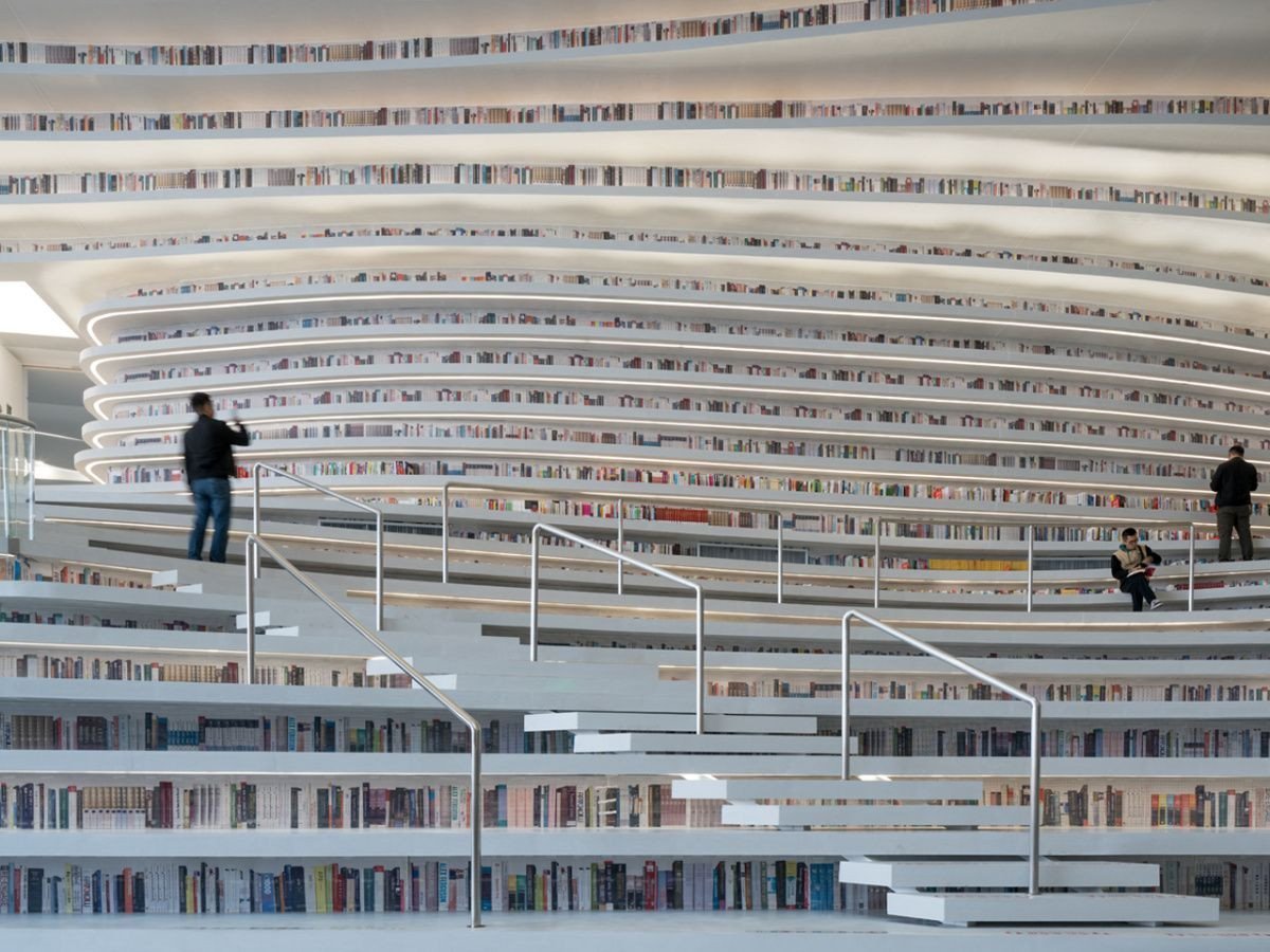 Knihovna Binhai, MVRDV