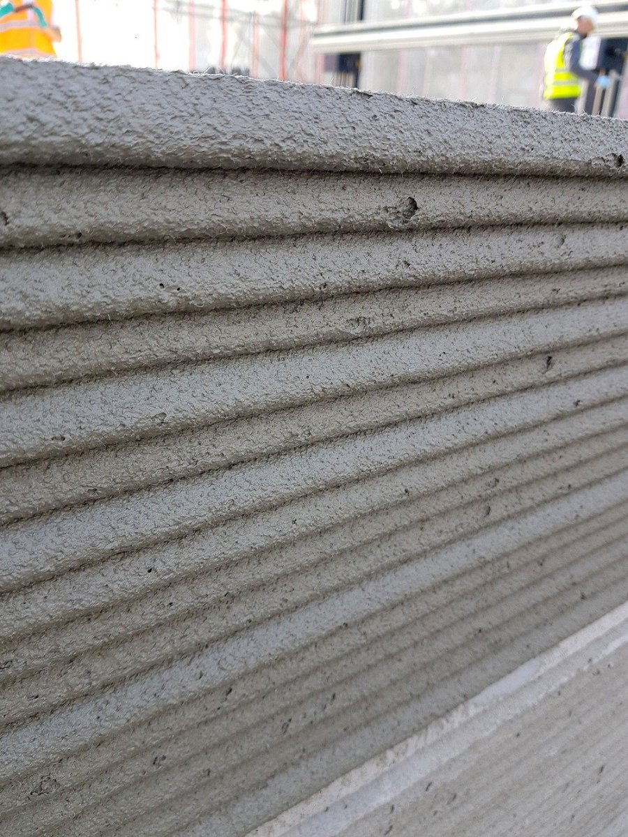 Speciální beton pro 3D tisk betonových staveb. Vyvinul ho výzkumný tým společnosti Heidelberg Materials