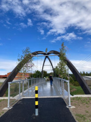 Lávka svatého Jakuba v obci Chotíkov