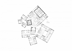 Esa Ruskeepää, škola v Opinmäki, 1.NP, výkres