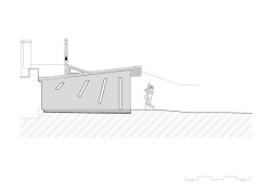 Pohled SZ (Kaple v Praze-Záběhlicích; JIRSA – ARCHITEKTI)