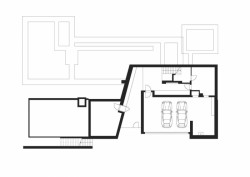 Designist, PHA Studio, Dům Děčín, půdorys 1PP