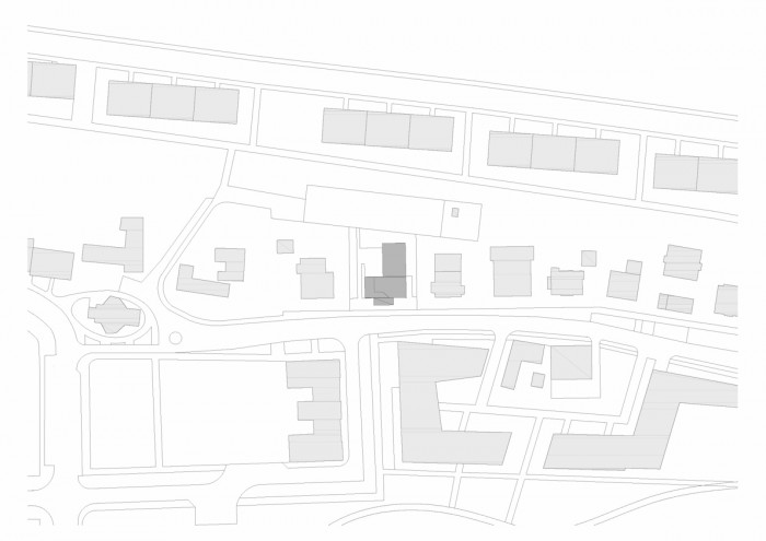 Pavilon Baarova, situace, Aulík Fišer architekti