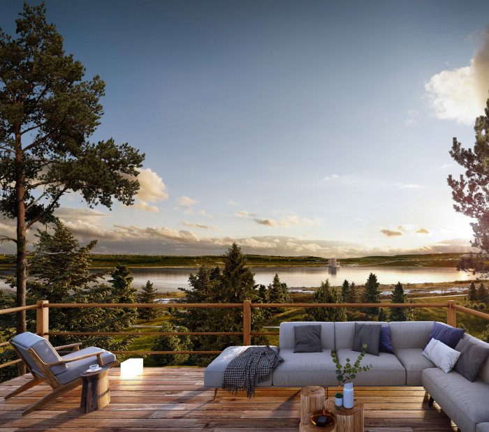 Vizualizace proměny okolí jezera Medard