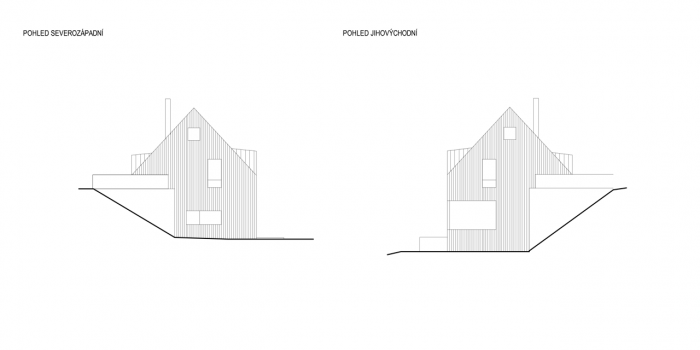 ADR s. r. o., Horská chata Tereza, pohled severozápadní a jihovýchodní – foto