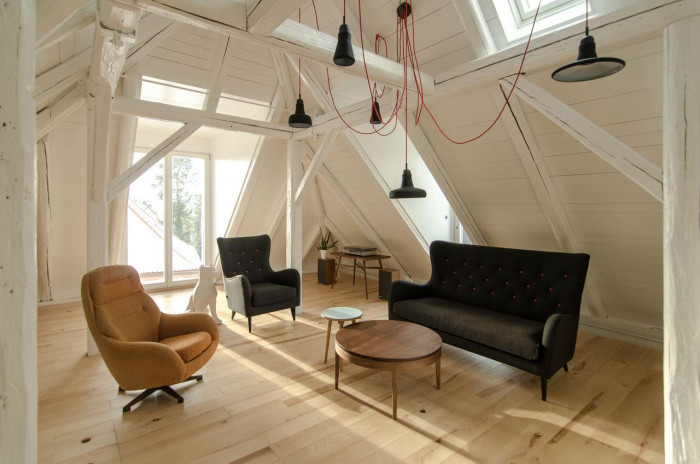 Mjölk architekti, Byt Na půdě – foto