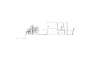Casa no Porto, řez 1, João Vieira de Campos