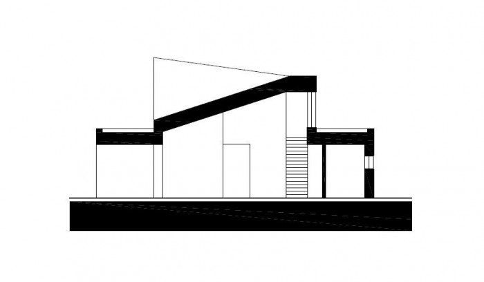 řez příčný, RD Záhorská,