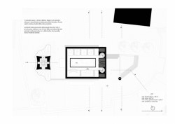 Jiří Lukáš, Centrum Jablonného v Podještědí,  kostel/knihovna, půdorys 4. NP – foto