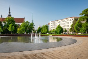 Kategorie sídla: Revitalizace parku na Moravském náměstí