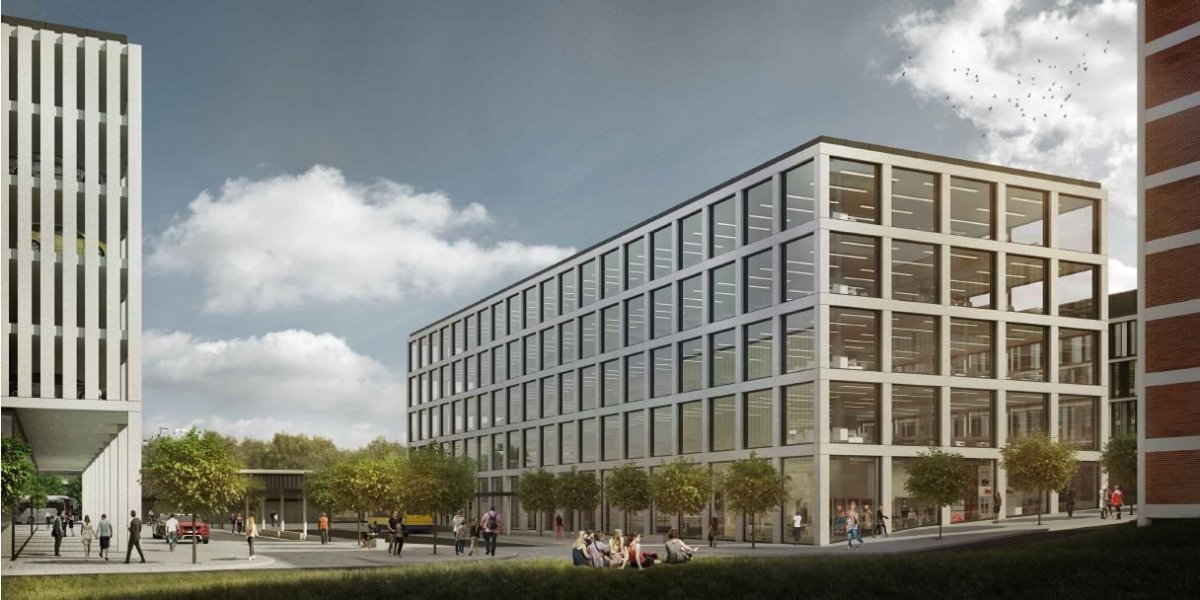 Nový dopravní terminál ve Zlíně, urbanistická studie – foto
