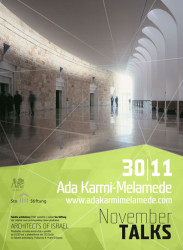 November Talks, Ada Karmi-Melamede - foto
