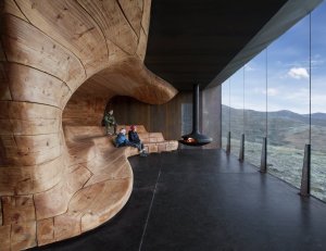 Tverrfjellhytta, Norwegian Wild Reindeer Pavilion, Snohetta