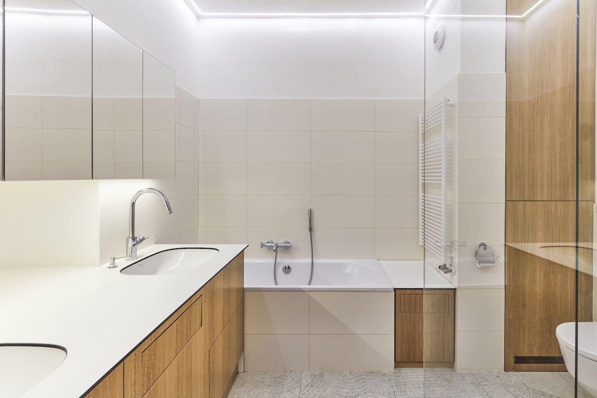 Byt Žižkov, koupelna, 0,5 Studio