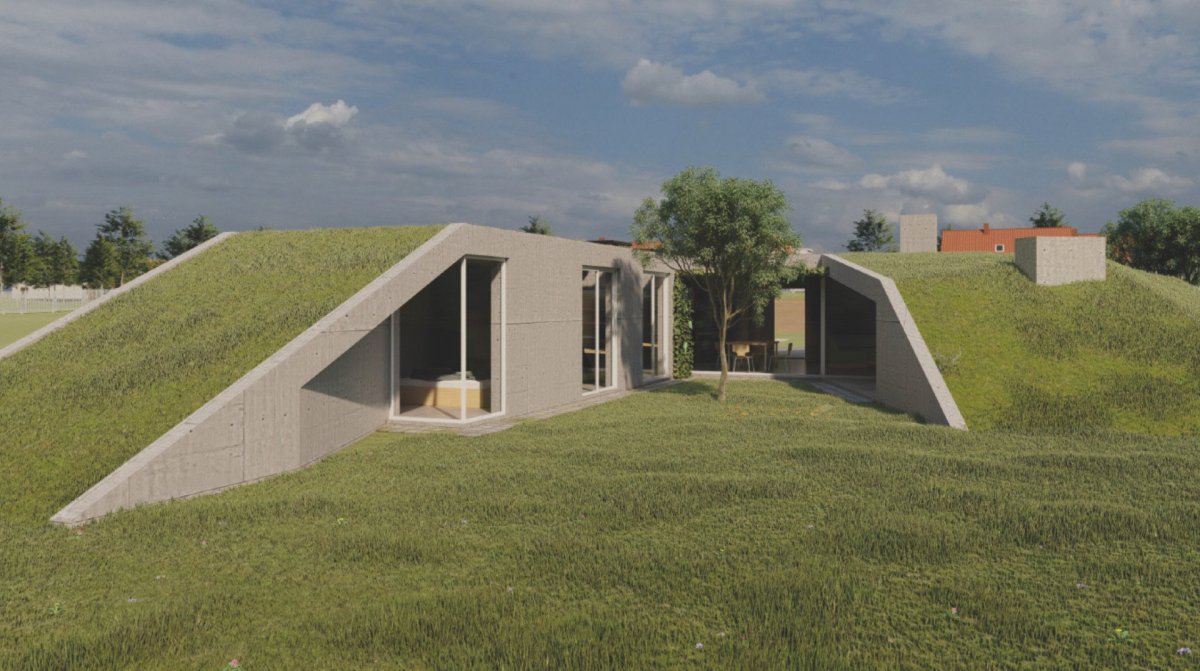Středoškolská soutěž VELUX King of Daylight 2020, 1. místo v kategorii Rodinné domy získal Ondřej Bradávka