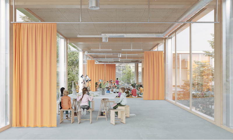 Komunitní centrum v Brescii, ganko, Associates a Motu architekti