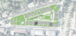 Bytový dům Mydlářka, situace, Doležel Architekti