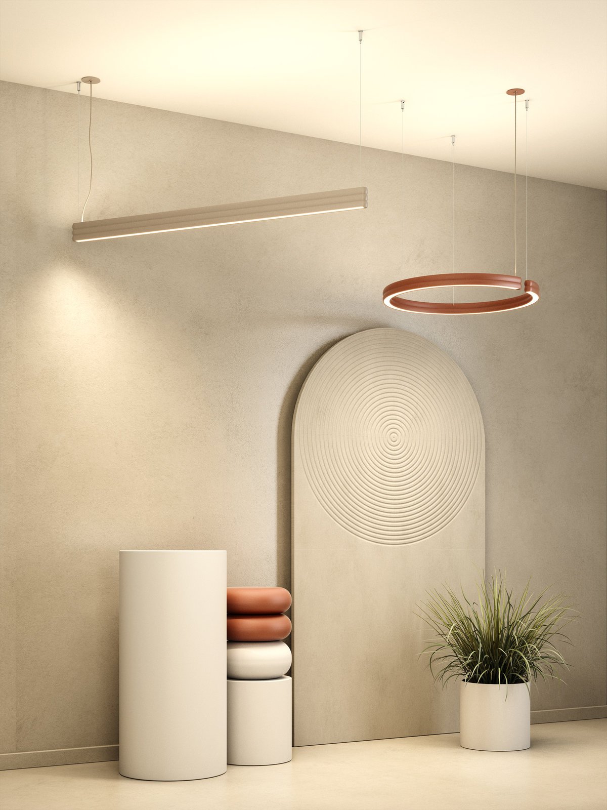 Designové svítidlo Ribby od AQForm - na českém trhu v zastoupení společnost Light Works