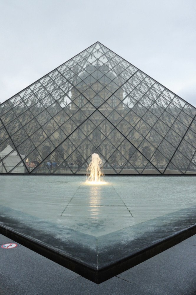 Le Grande Louvre v Paříži, I.M. Pei.