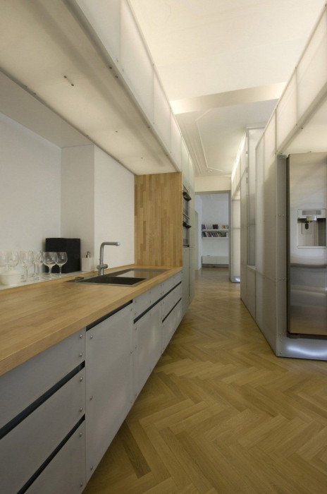 PROGRES ATELIER, Rekonstrukce bytu na Letné – foto