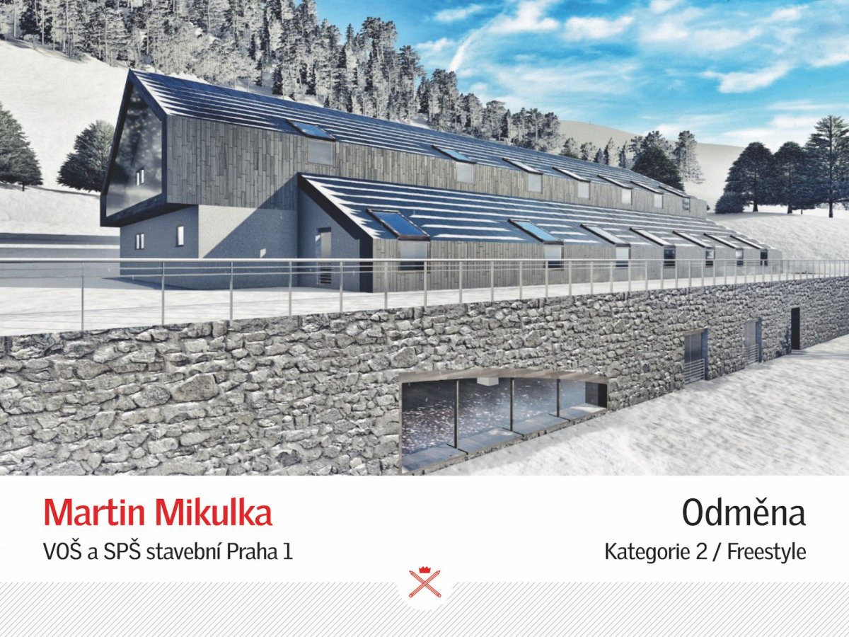 Středoškolská soutěž VELUX King of Daylight 2020, oceněný projekt