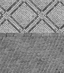 Návrh na úpravu náměstí v Benešově, detail dlažby, Marcela Steinbachová, Vít Holý