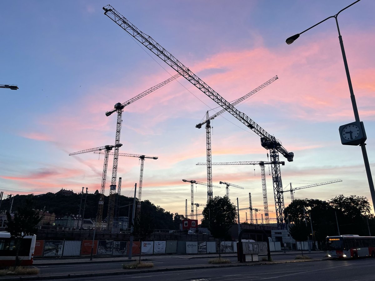 Buduje se další etapa projektu Smíchov City.