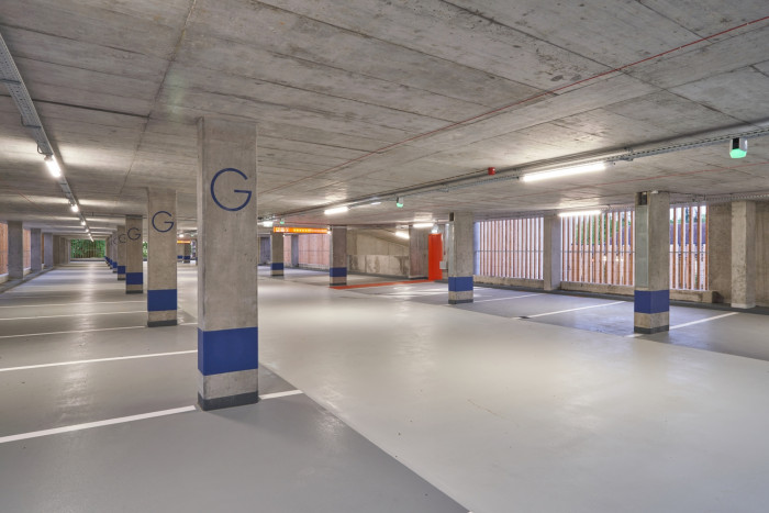 Parkovací dům Jana Gayera, architekti chmelík & partneři