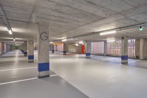 Parkovací dům Jana Gayera, architekti chmelík & partneři