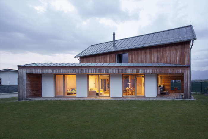 Rodinný dům Slamák v Liptovském Jánu od Martina Boleše, Aleše Berece a Eriky Bolešové