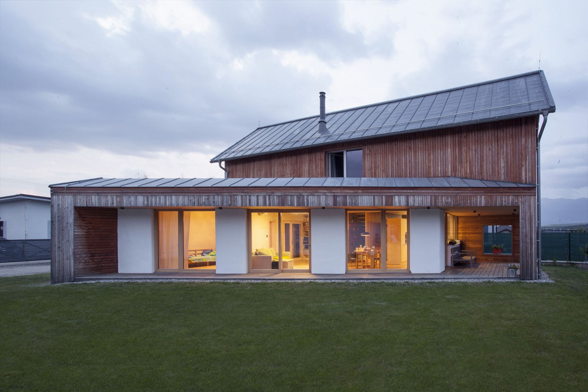 Rodinný dům Slamák v Liptovském Jánu od Martina Boleše, Aleše Berece a Eriky Bolešové