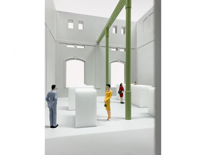 Enotéka - vinný bar a degustační prostor ve Znojmě, Chybík+Krištof, model