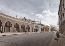 MOBA studio, Negrelliho viadukt, U Kasáren, vizualizace – foto