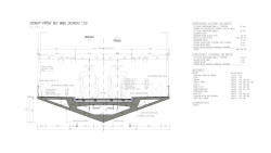 Příčný řez mostem