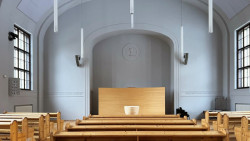 Sbor ČCE na Smíchově, MCA atelier: V nové úpravě se prostor sjednotil.