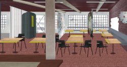 Telegraph v Olomouci od Ječmen studio - vizualizace