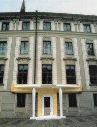 Model vstupu do kanceláře prezidenta republiky