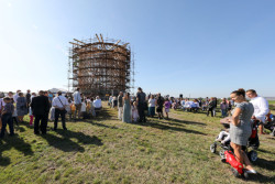 Proces výstavby (Kaple Panny Marie Bolestné v Nesvačilce, studio RCNKSK)