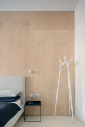 Pohled do ložnice (Dům v Kutné Hoře, BYRÓ architekti)