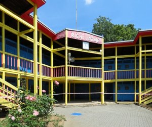 Převlékárny řičních lázní v Třebíči