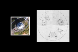 Ze systému monolineární kresby znaků písma vychází i otočený symbol Ještědu, který funguje jako doplňkový symbol budování komunity TUL.